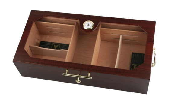 Humidor "Kirschholz matt" für ca. 200 Zigarren